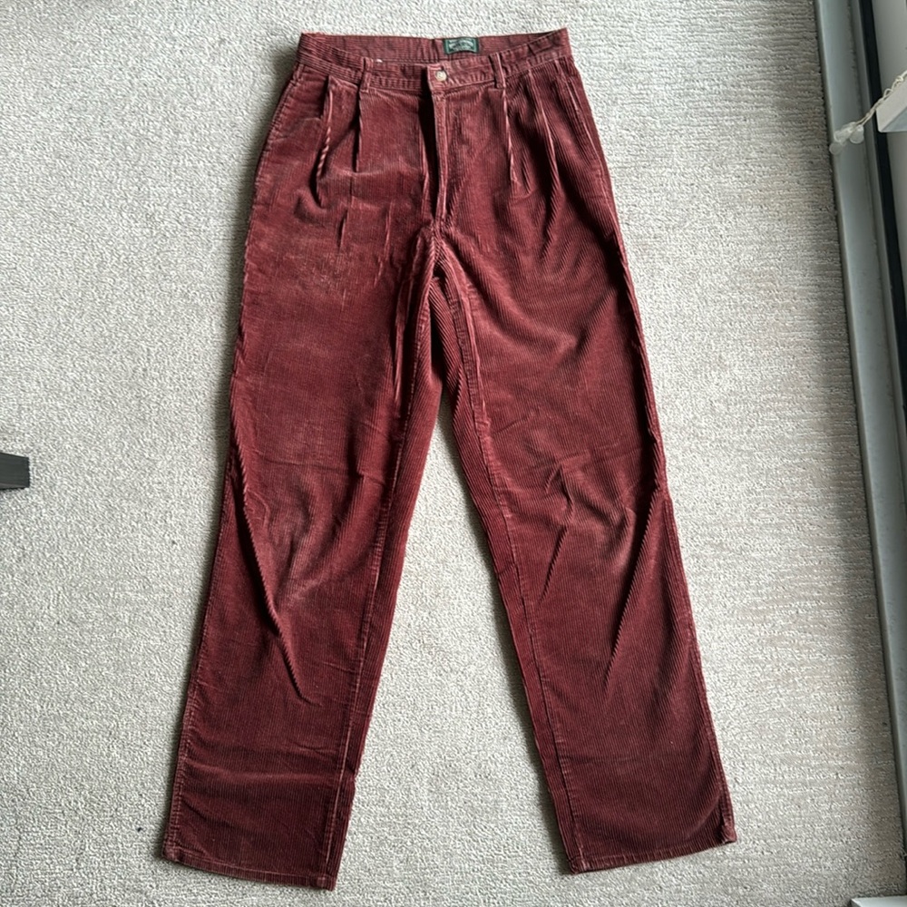 Polo Country Rust Corduroy Pants 30x33